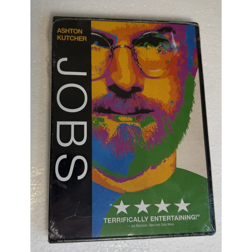 JOBS Movie DVD 2013 Ashton Kutcher Josh Gad NEW Steve Jobs Apple